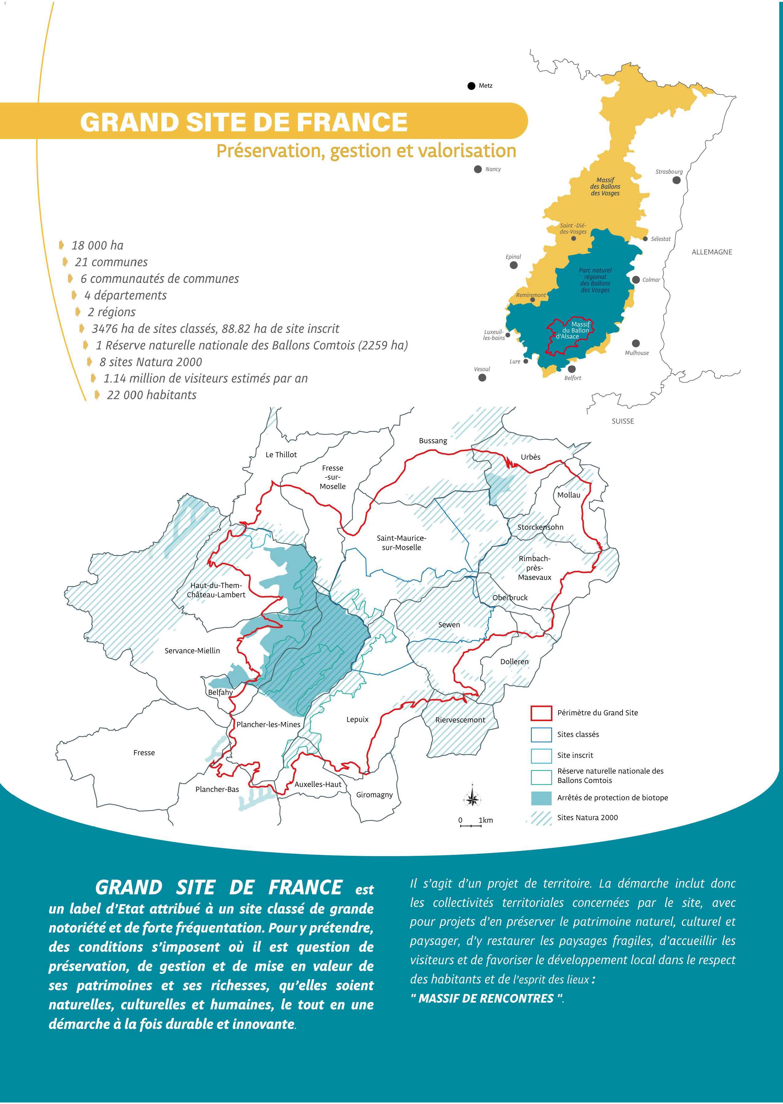 Parc Ballon carte grand site